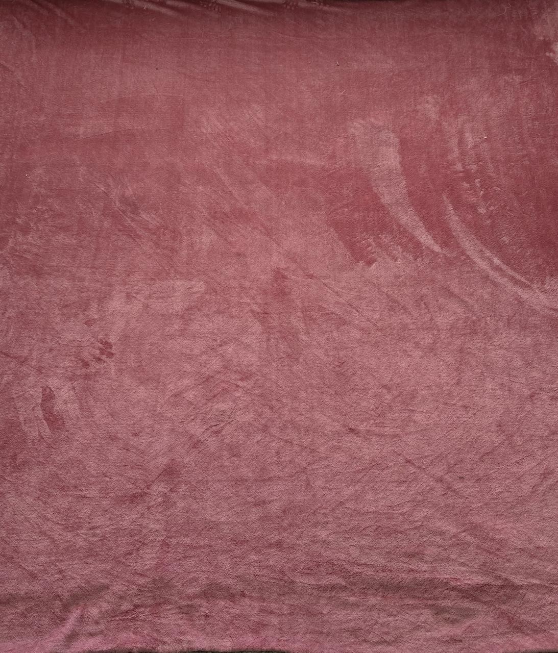 10-72-04-0223 - FRAZADA LIGERA, Frazada microfibra de poliester, TAMAÑO MATRIMONIAL - ALTURA 215 CM,  ANCHO 170 CM, DISEÑO COLOR LADRILLO